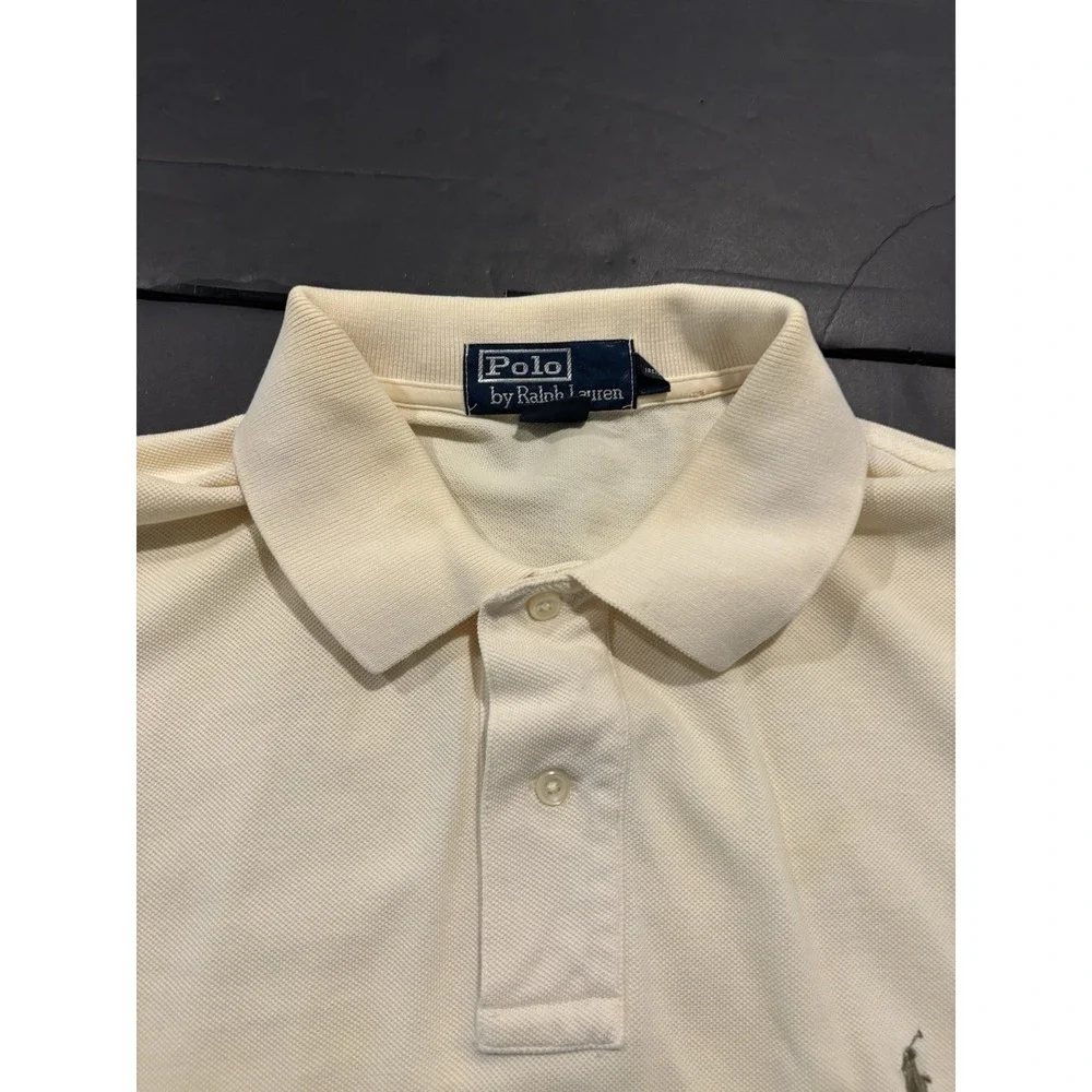 Vintage Polo by Ralph Lauren Classic Fit Cotton Polo Shirt Green